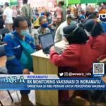 RK Monitoring Vaksinasi di Indramayu