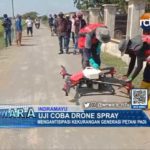 Uji Coba Drone Spray