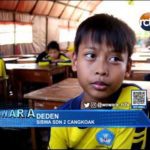 Siswa SDN 2 Cangkoak Belajar di Tenda