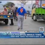 Dua Penumpang Minibus Tewas