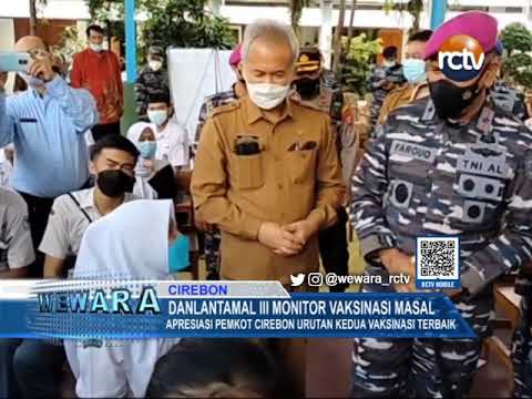 Danlantamal III Monitor Vaksinasi Masal