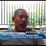 Rumah Warga Desa Lebakmekar Ambruk