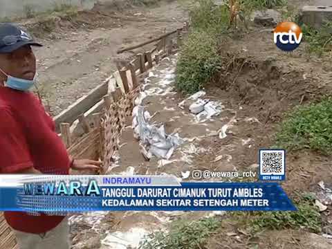 Tanggul Darurat Cimanuk Turut Ambles