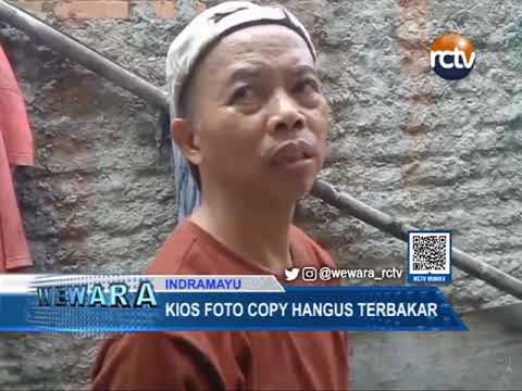 Kios Foto Copy Hangus Terbakar