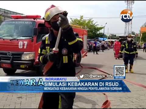 Simulasi Kebakaran di RSUD