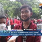 Aksi Unjuk Rasa Mahasiswa di Kantor Bupati