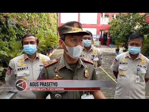 Satpol PP Kota Tangerang Kawal Penerapan Prokes Di Sekolah