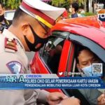 Polres Ciko Gelar Pemeriksaan Kartu Vaksin