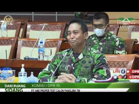 Calon Panglima TNI Paparkan Visi Misi