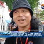 Pelukis Terjun ke Taman Cimanuk