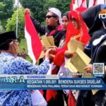 Kegiatan 1.000.001 Bendera Sukses Digelar