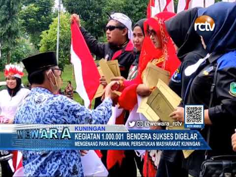 Kegiatan 1.000.001 Bendera Sukses Digelar