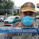 Petugas Gabungan Gelar Razia Masker