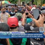 Ribuan Petani Indramayu Geruduk Kantor Bupati