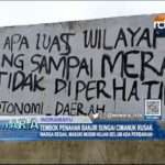 Tembok Penahan Banjir Sungai Cimanuk Rusak