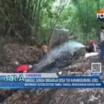 Tanggul Sungai Singaraja Desa Tuk Karangsuwung Jebol