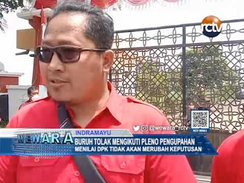 Buruh Tolak Mengikuti Pleno Pengupahan