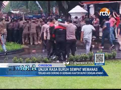 Unjuk Rasa Buruh Sempat Memanas