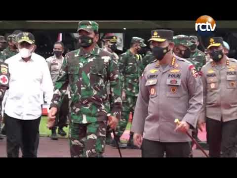 Panglima TNI Dan Kapolri Dorong Target Vaksinasi 70 Persen