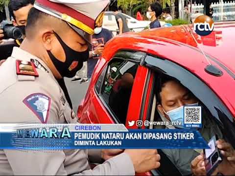 Pemudik Nataru akan Dipasang Stiker