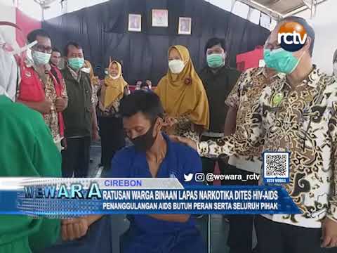 Ratusan Warga Binaan Lapas Narkotika Dites HIV -Aids