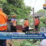 PT KAI Tertibkan Bangunan Liar