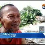 Mobil Tangki Air Nyaris Terguling