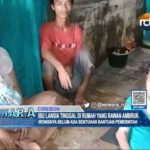 Ibu Lansia Tinggal di Rumah yang Rawan Ambruk