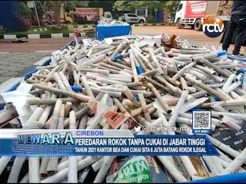 Peredaran Rokok Tanpa Cukai di Jabar Tinggi