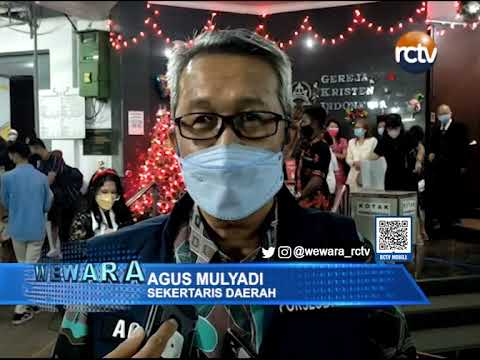 Sekda Monitoring Misa Natal