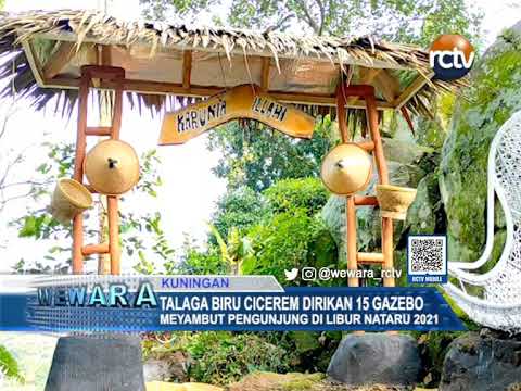 Talaga Biru Cicerem Dirikan 15 Gazebo