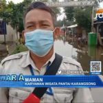 Banjir Rob Melanda Kawasan Pantai Karangsong