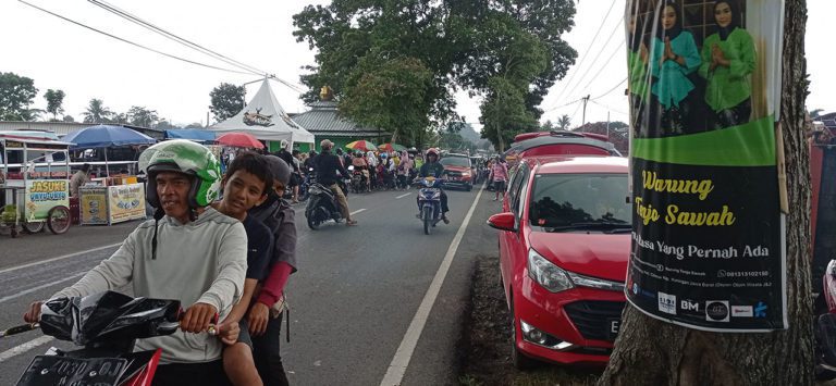 Libur Tahun Baru, Kawasan Wisata di Kuningan Ramai Pengunjung