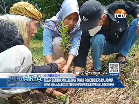 Tebar Benih Ikan Lele dan Tanam Pohon di KPS Rajadana