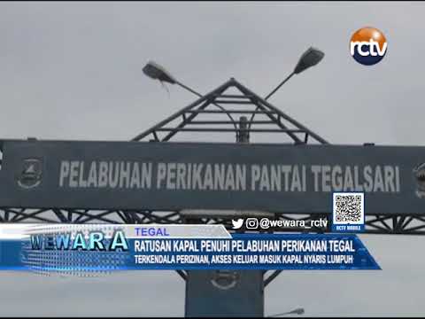 Ratusan Kapal Penuhi Pelabuhan Perikanan Tegal