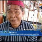 Limbah Kertas Karton Disulap Jadi Wayang