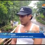 Tanggul Sungai Cijangkelok Longsor