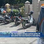 PKL PJK Sumber Datangi Kantor Satpol PP