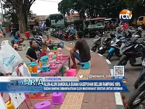 Alun-Alun Sangkala Buana Kasepuhan Belum Rampung 100%