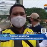 Jembatan Di Ruas Jalan Lingkar Bumiayu Rusak Diterjang Banjir