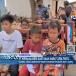 PT Nirwana Beri Santunan Anak Yatim-Piatu