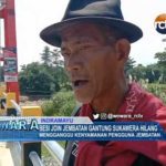 Besi Join Jembatan Gantung Sukawera Hilang