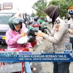 Polwan Kuningan Berbagi Takjil