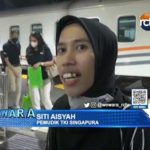 Pemudik Kereta Api Mulai Padati Stasiun Tegal