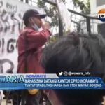 Mahasiswa Datangi Kantor DPRD Indramayu