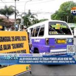 Jalur Khusus Angkot di Tengah Pemberlakuan None Way