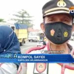 Ruas Jalan di Pasar Tumpah Tegal Gubug Ramai