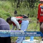 Warga Bersihkan Tempat Pemakaman Umum