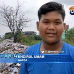 Akses Jalan Tak Bisa Dilalui Karena Tertutup Sampah