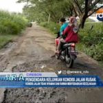 Pengendara Keluhkan Kondisi Jalan Rusak
